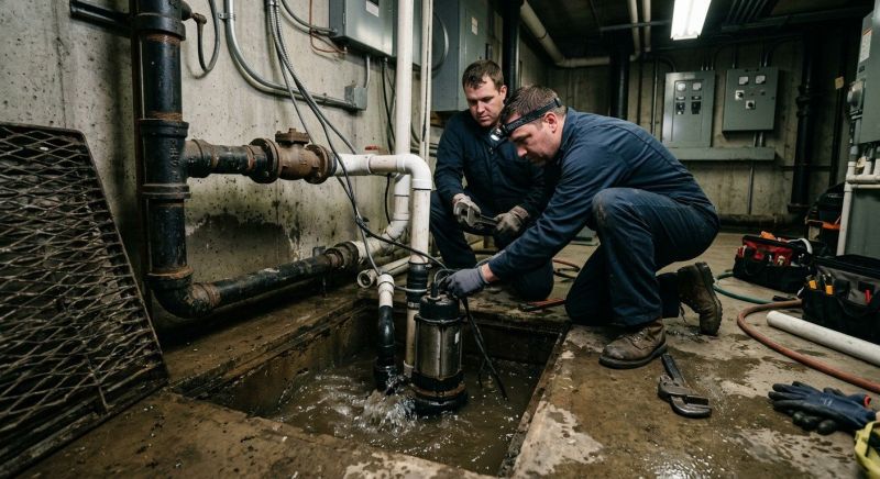 Drainage Pump Repair in Warwick, RI
