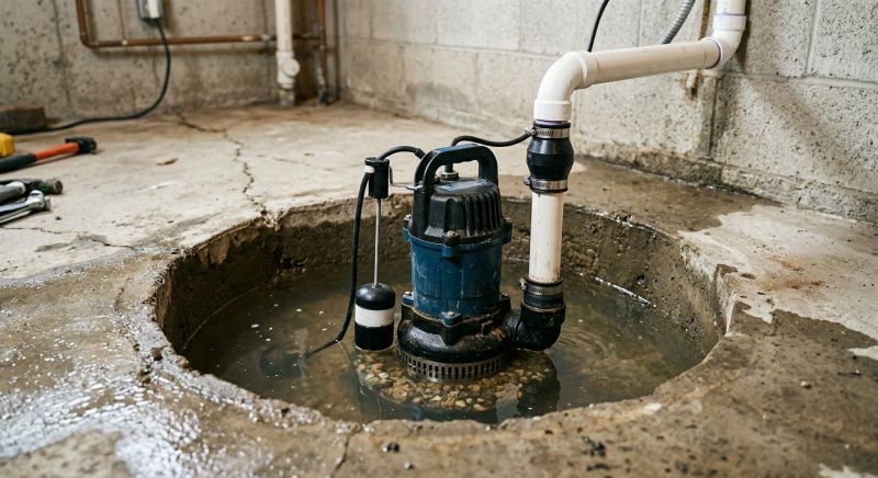 Sump Pump Float Repair in Huntsville, AL