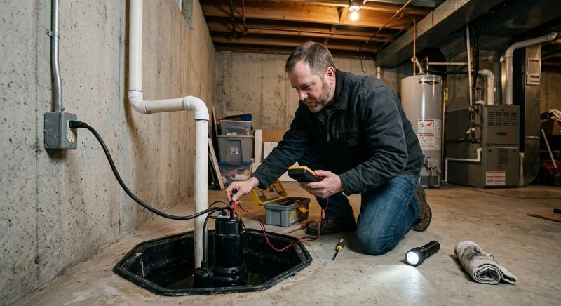 Basement Sump Pump Repair in Franklin, TN