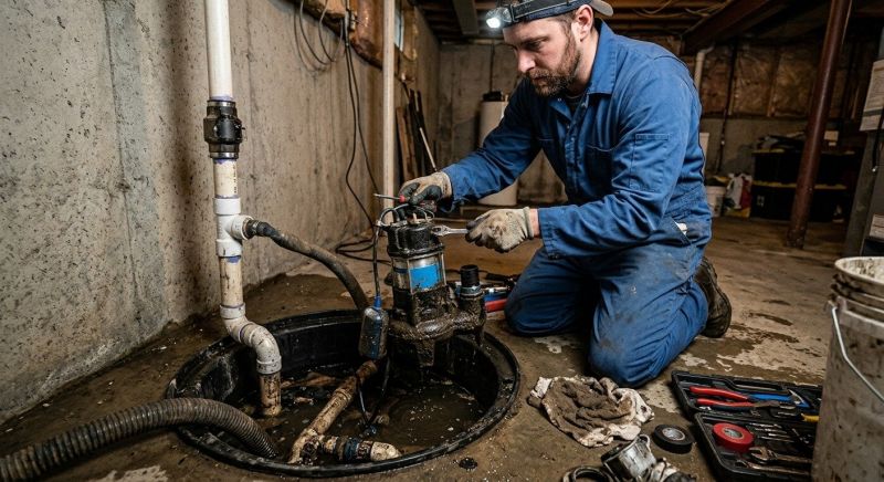 Basement Sump Pump Repair in Birmingham, AL
