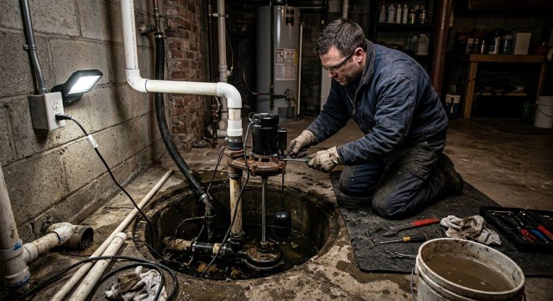 Pedestal Sump Pump Repair in Topeka, KS