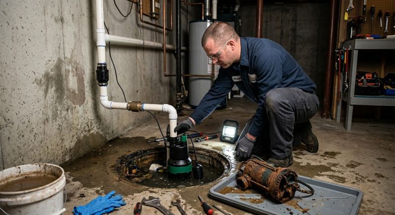 Submersible Sump Pump Repair in Topeka, KS