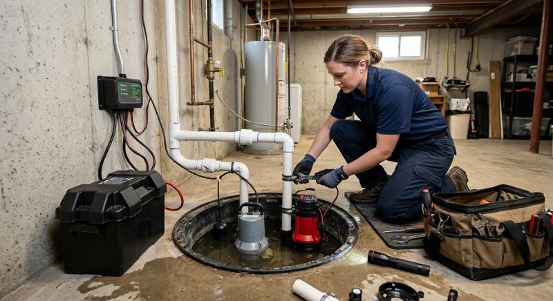 Sump Pump Repair in Mobile, AL