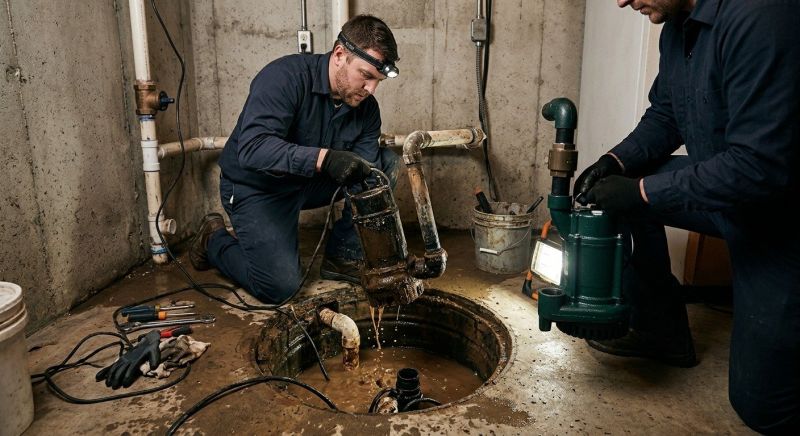 Sump Pump Replacement in Columbus, GA